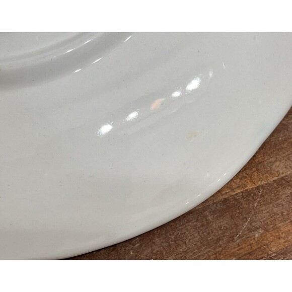 Set Of 6 Wedgwood Williamsburg Potpourri Saucers For Footed Cups 5-3/4" *FLAWED - Picture 13 of 15